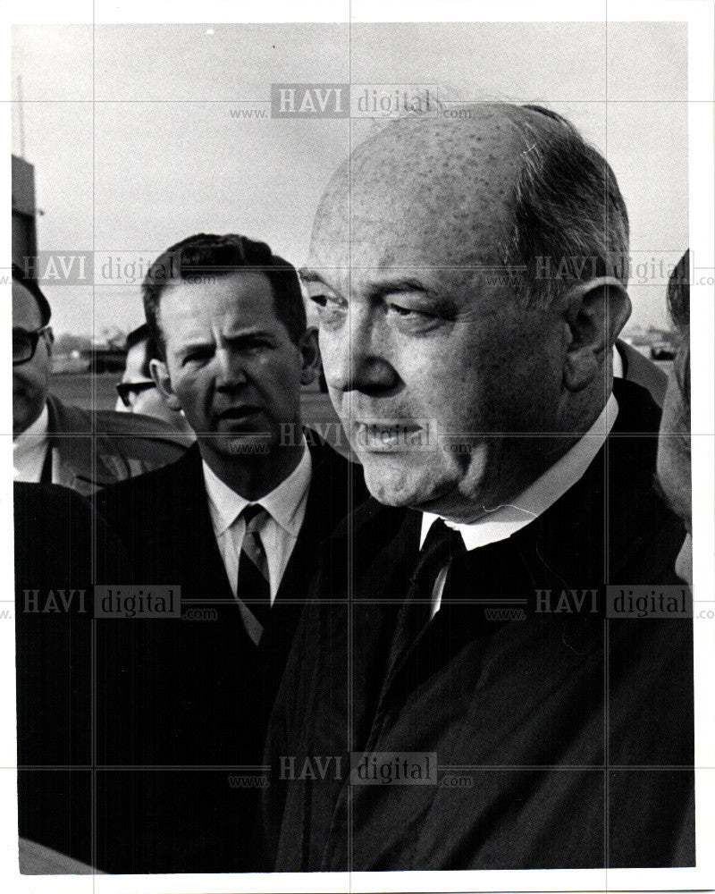 1965 Press Photo David Dean Rusk US Secretary State - Historic Images