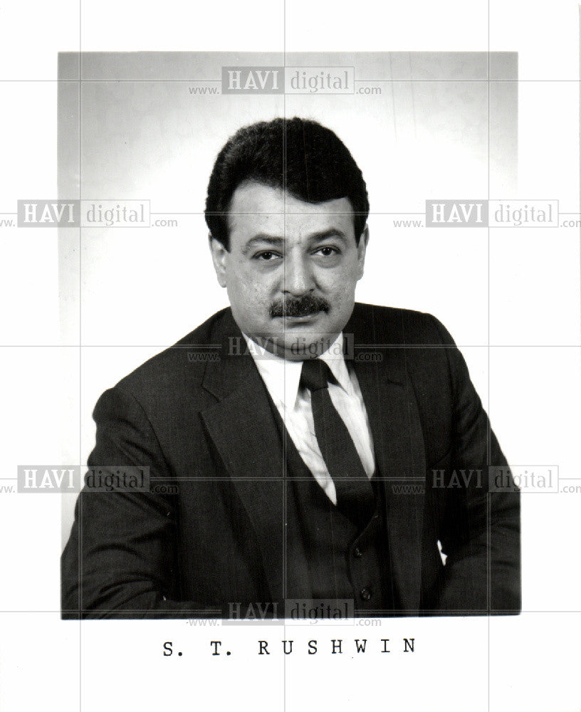 1994 Press Photo Shamel Rushwin Secretary - Historic Images