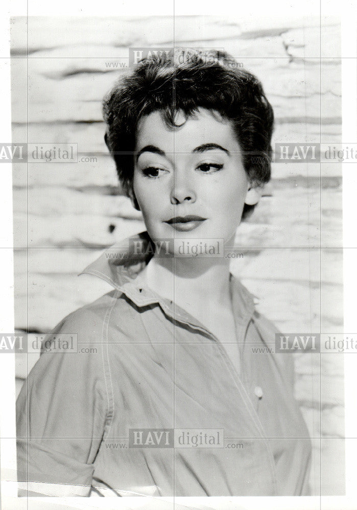 1966 Press Photo Barbara Rush Actress Hombre Western - Historic Images