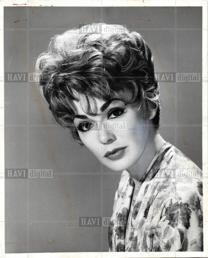 1961 Press Photo Barbara Rush actress All My Children - Historic Images