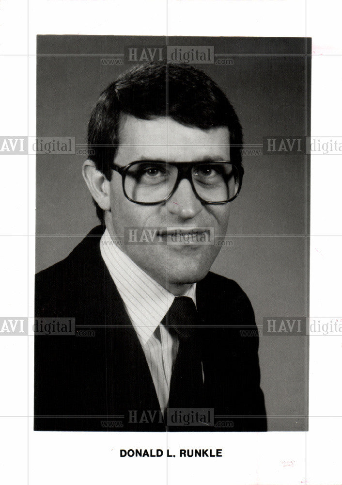 1988 Press Photo DONALD L. RUNKLE - Historic Images