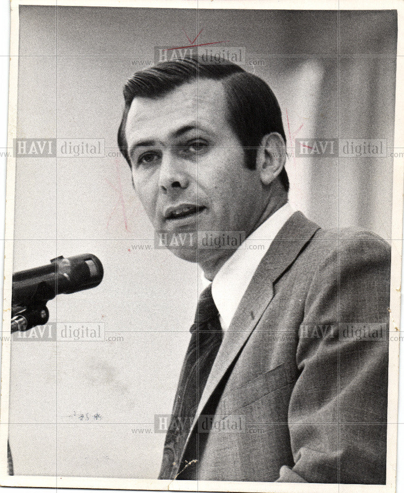 1972 Press Photo Donald Rumsfeld Council Director - Historic Images