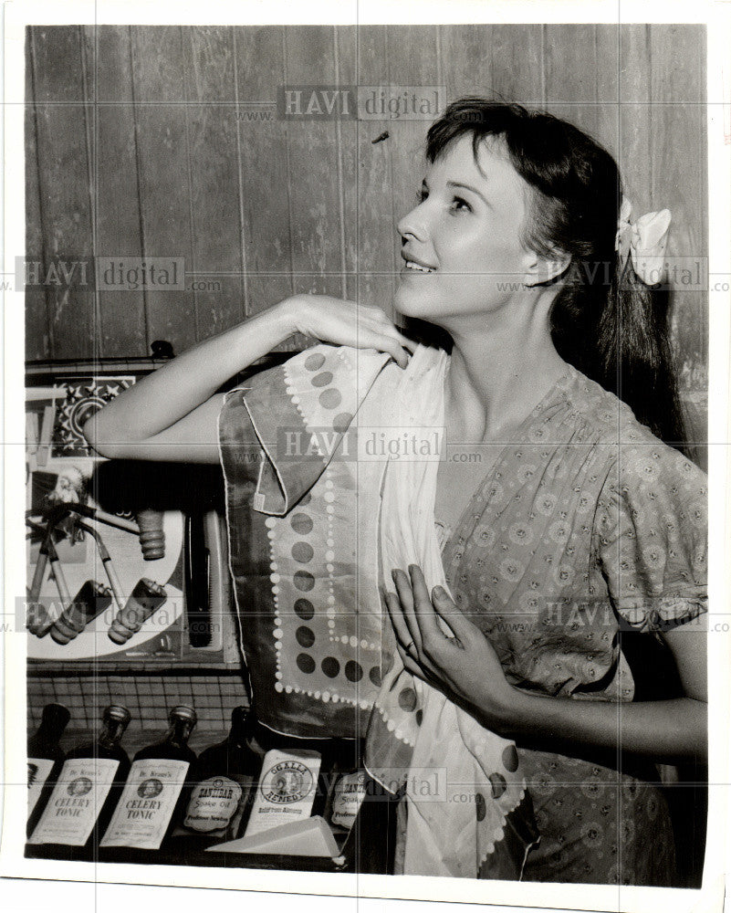 1958 Press Photo Janice Rule - Historic Images