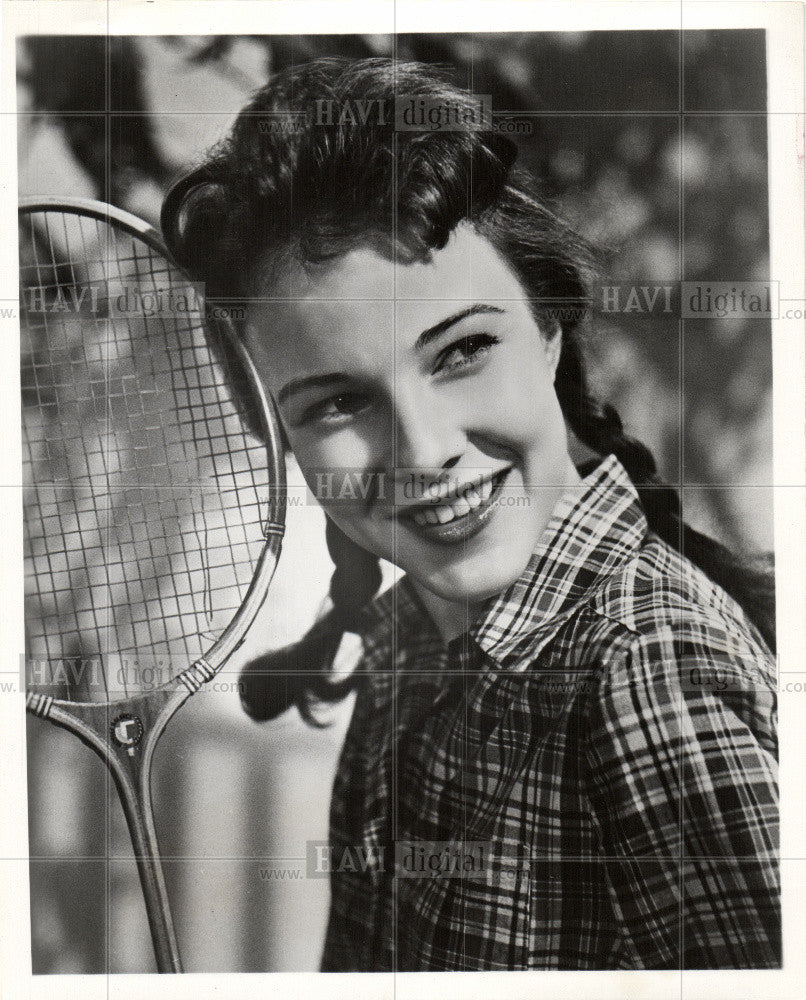 1954 Press Photo Janice Rule Kiss Conquer - Historic Images