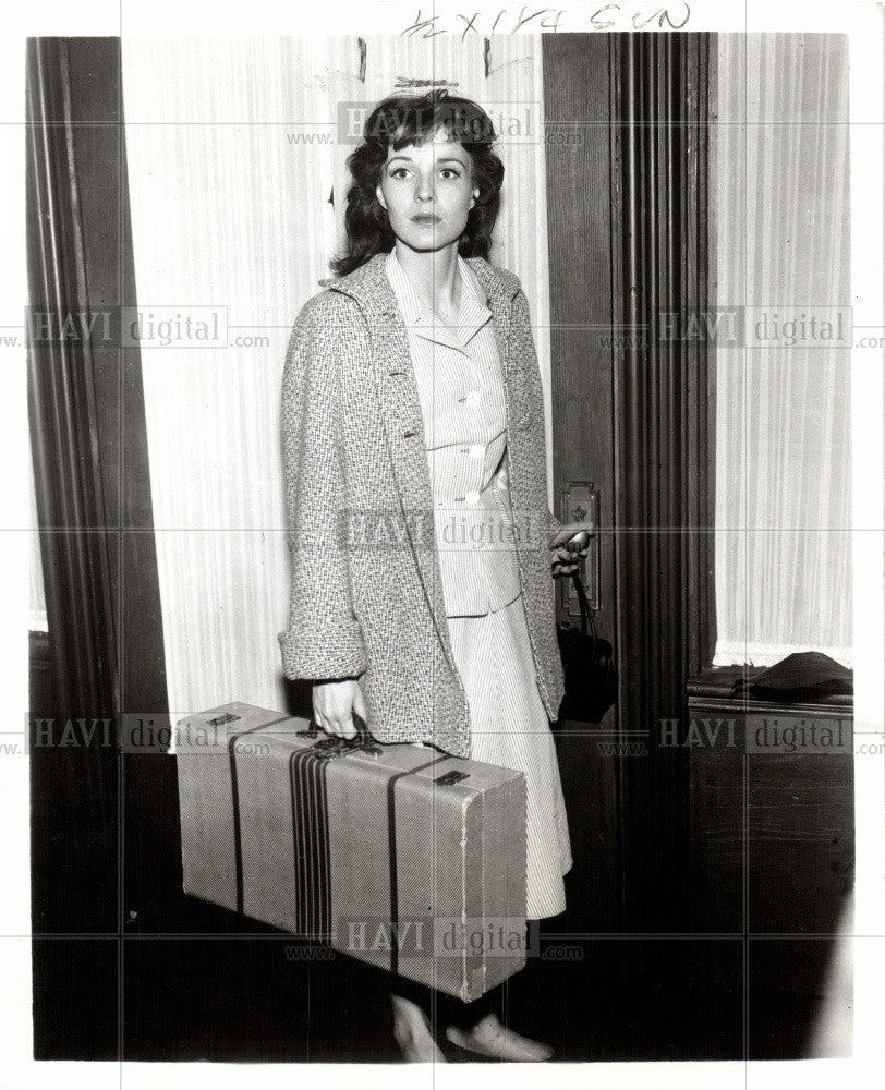 1959 Press Photo Janice Rule Actress Psychoanalyst - Historic Images