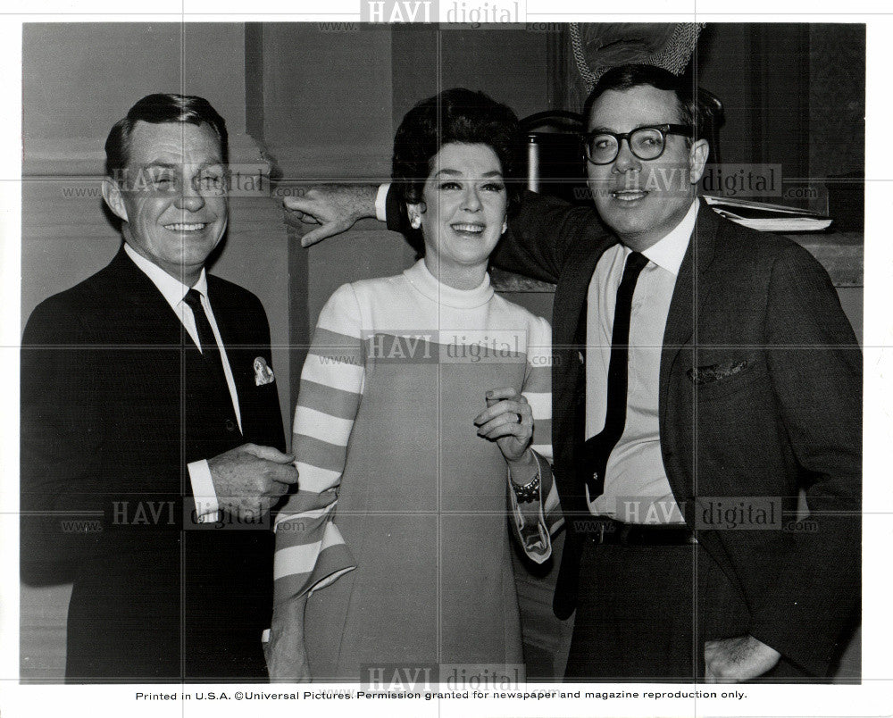 Press Photo Rosalind Russell actress Rosie Mapes - Historic Images