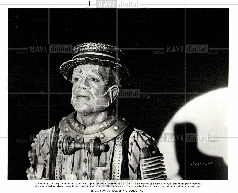 Press Photo Nipsey Russell - American Comedian - Historic Images