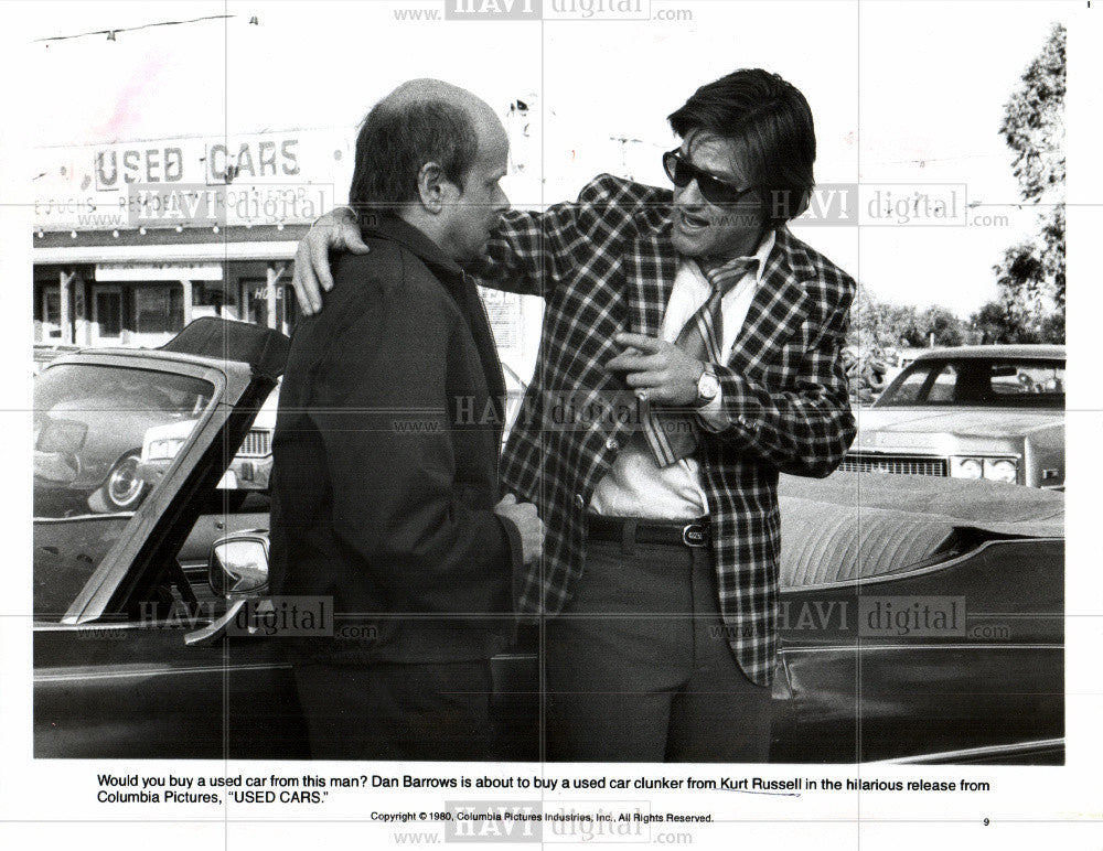 1980 Press Photo television and film actor. - Historic Images