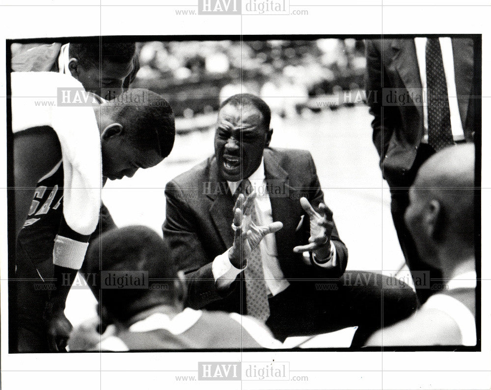 1990 Press Photo Cazzie Russel, Basketball - Historic Images