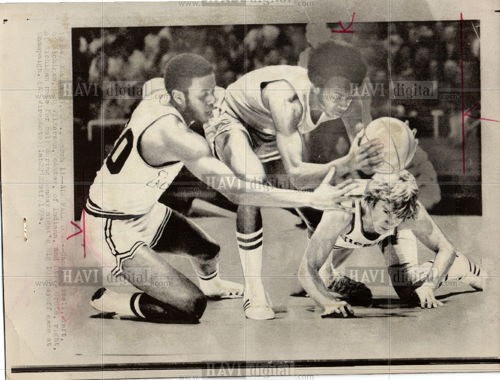 1974 Press Photo Campy Russell basketball player - Historic Images