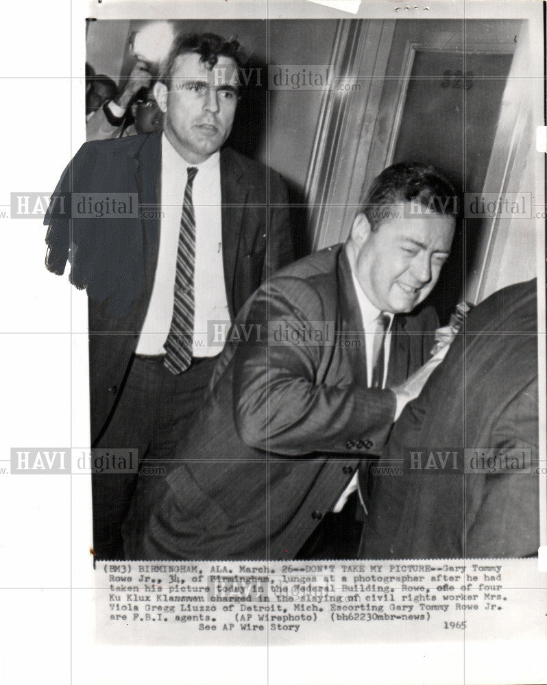 1965 Press Photo Gary Tomny Rowe - Historic Images