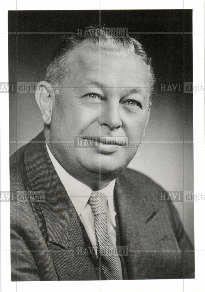 1960 Press Photo E.C. Row - Historic Images