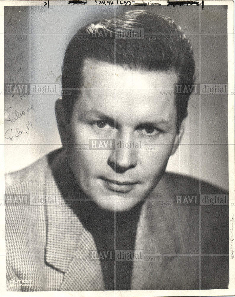 1956 Press Photo Robert Rounseville  American tenor - Historic Images