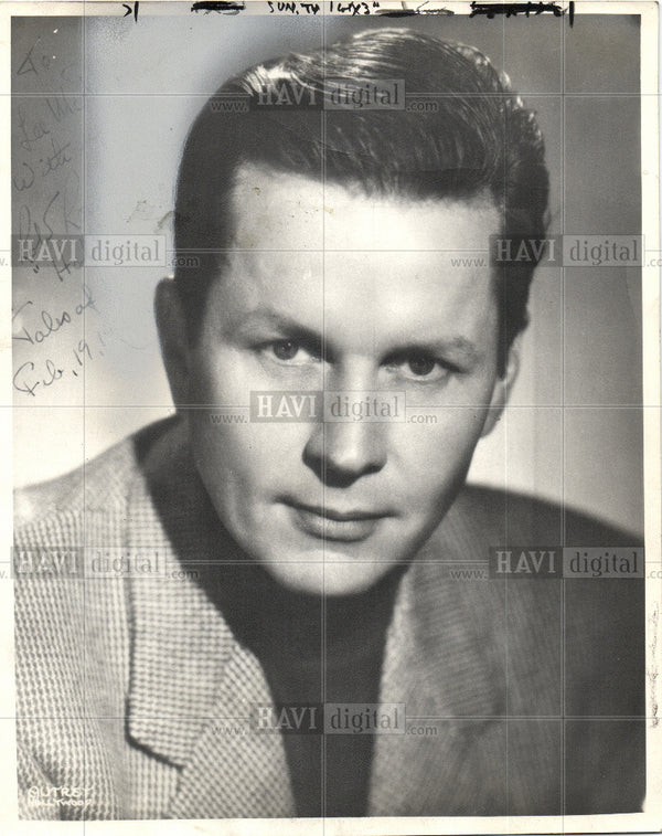 Robert Rounseville American tenor 1956 Vintage Photo Print - Historic ...