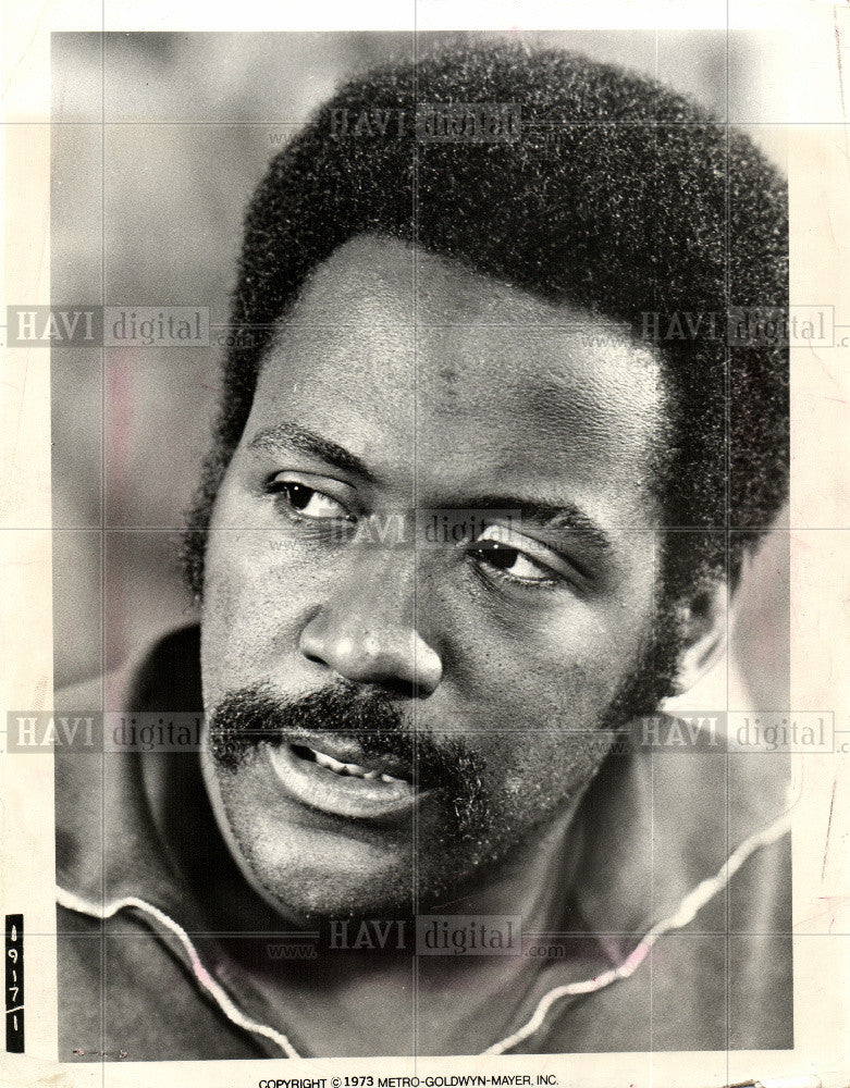 1975 Press Photo richard roundtree actor model - Historic Images