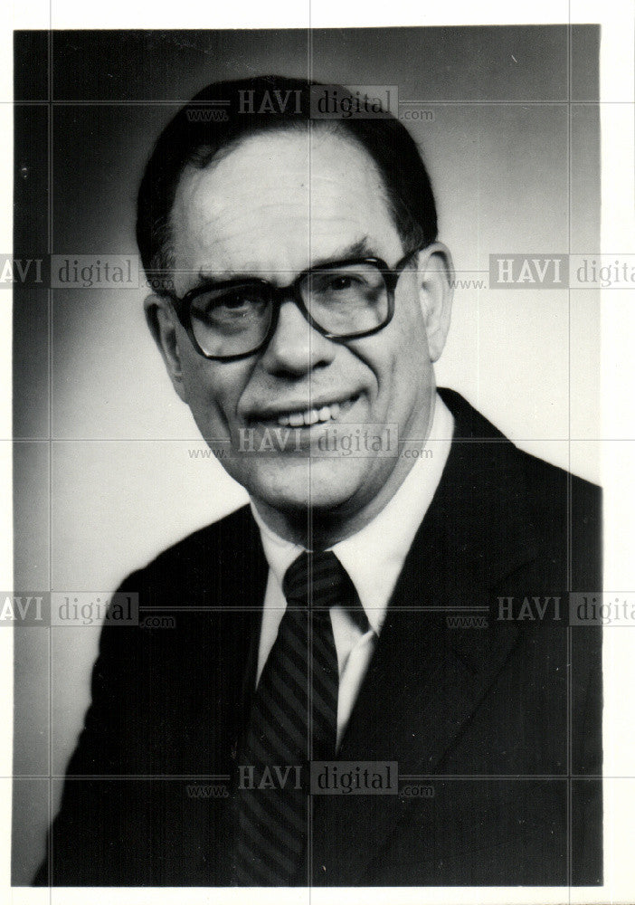 1985 Press Photo George Roumell President State Bar - Historic Images