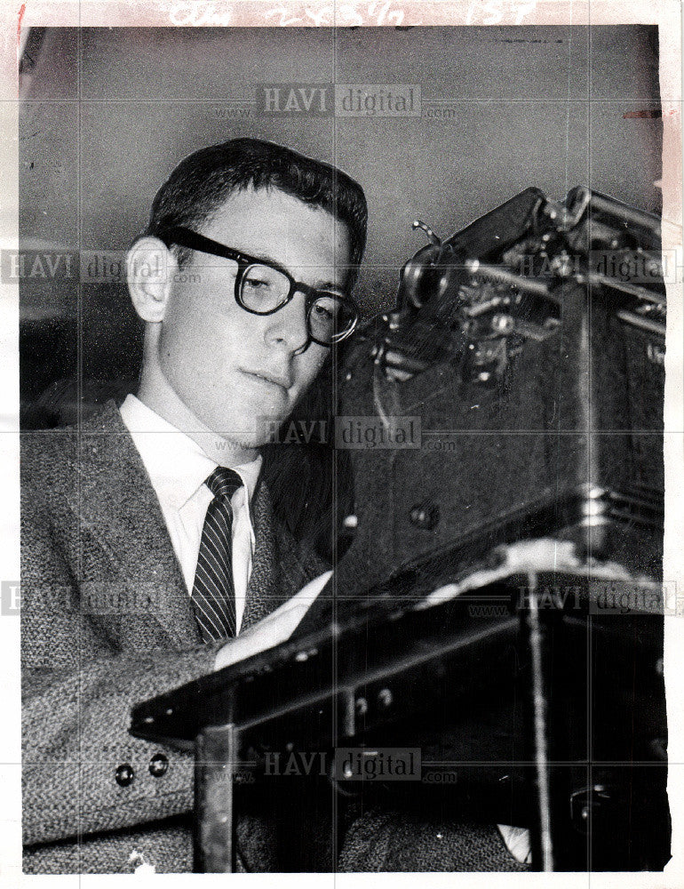 1958 Press Photo David Rottenberg - Historic Images