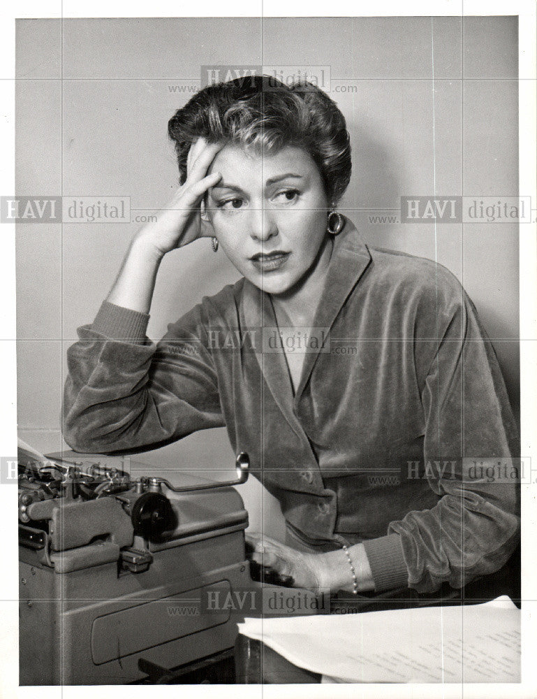 1955 Press Photo Lillian Roth American Singer Actress - Historic Images