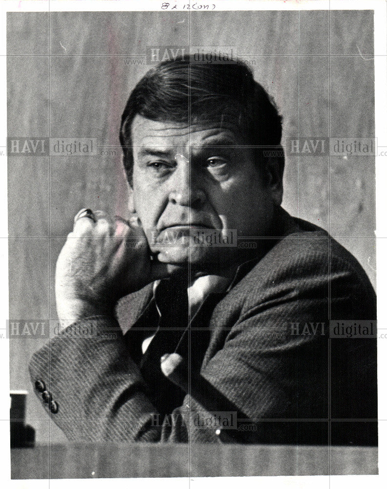 1981 Press Photo Daniel David &quot;Dan&quot; Rostenkowski - Historic Images