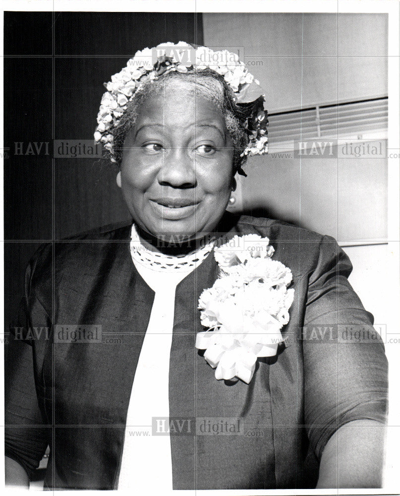 1964 Press Photo Dr. Mary O. Ross Baptist Convention - Historic Images