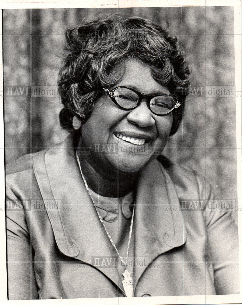 1971 Press Photo Dr. Mary O. Ross - Historic Images