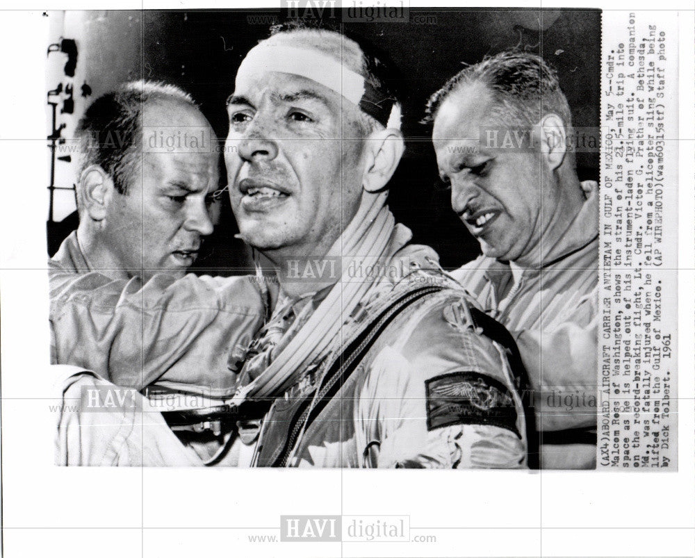 1961 Press Photo Malcolm D. Ross - Historic Images