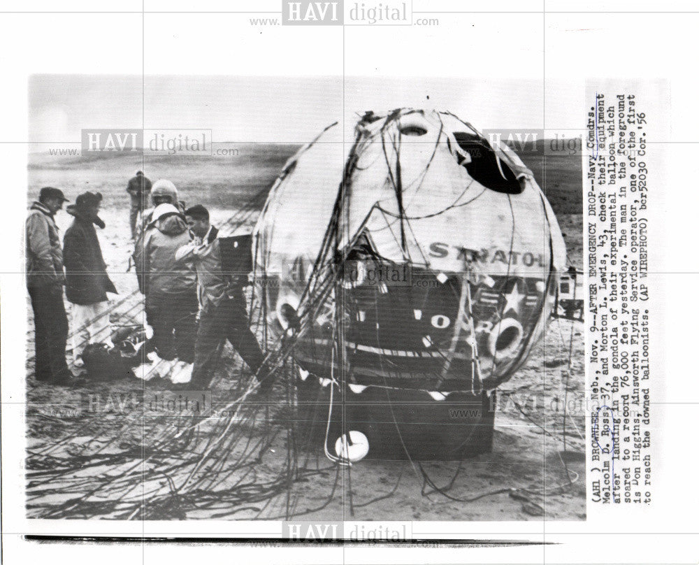 1956 Press Photo Malcolm  Ross - Historic Images