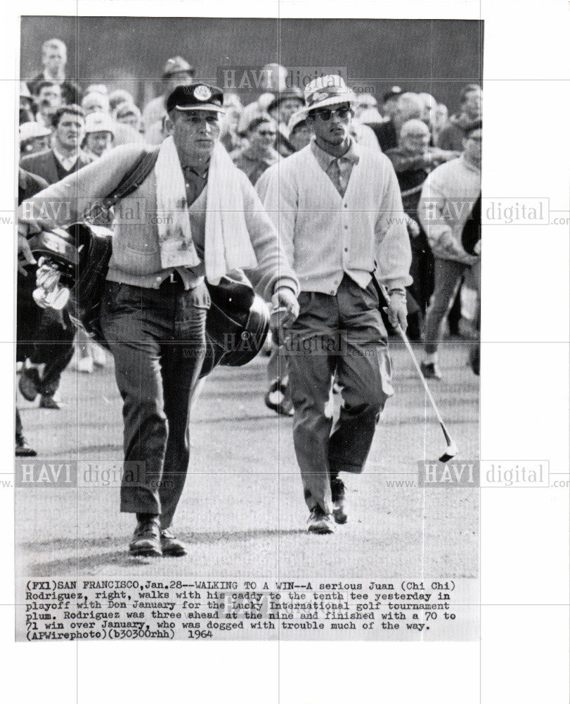 1964 Press Photo Juan "Chi-Chi" Rodr?guez - Historic Images