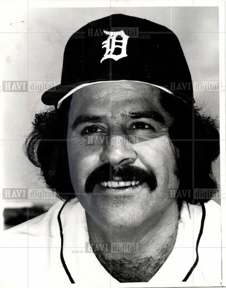 1974 Press Photo Aurelio Rodriguez Detroit Tigers - Historic Images