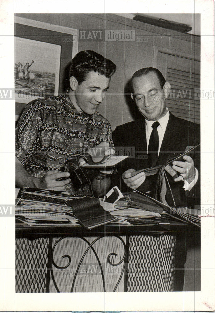 1958 Press Photo Jimmie Rodgers Country Music - Historic Images