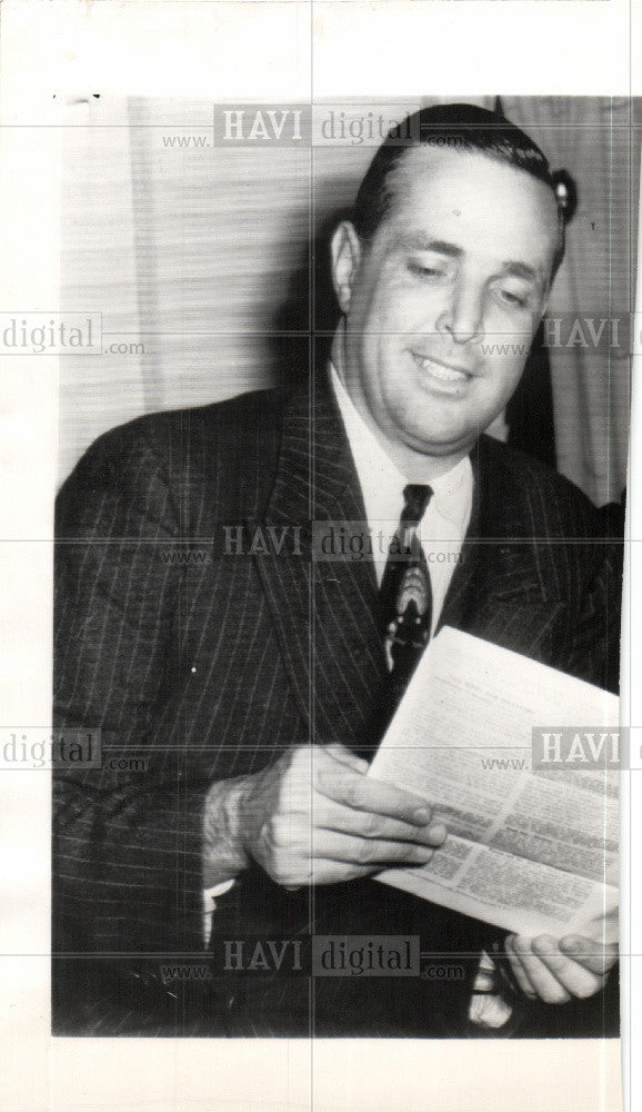 1947 Press Photo ROBERT RADENBERY - Historic Images