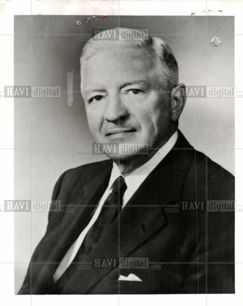 1964 Press Photo Willard f. Roskwel Corp 1964 president - Historic Images
