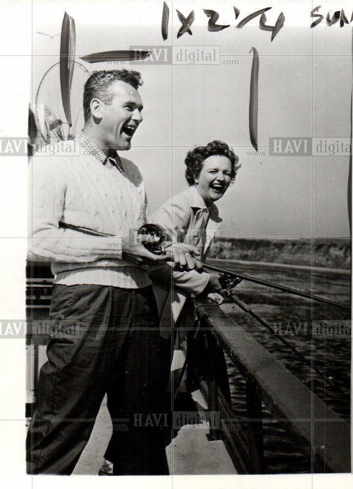 1955 Press Photo Rob Rockwell - Historic Images