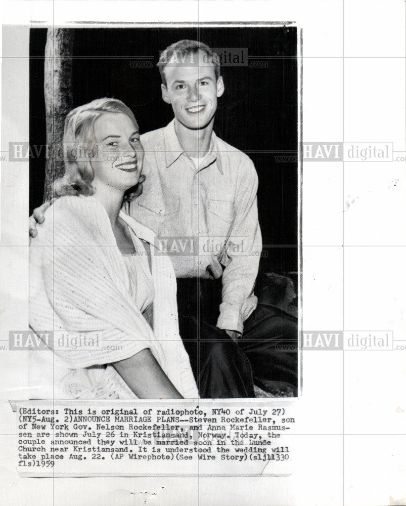 Press Photo Rockefeller - Historic Images