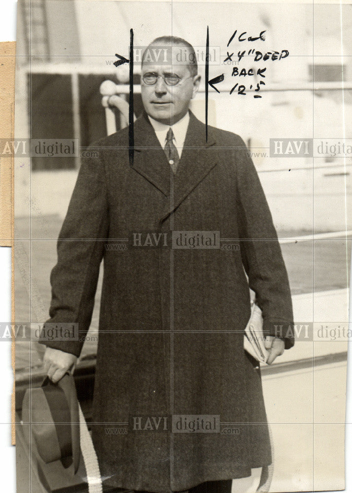 1932 Press Photo Percy A. Rockefeller - Historic Images