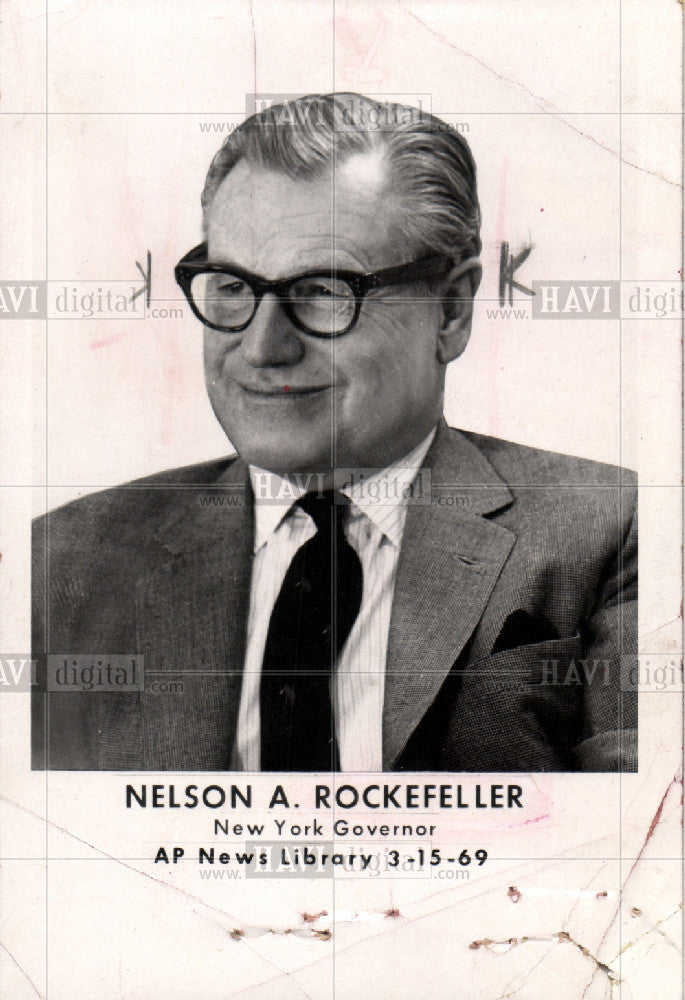1970 Press Photo Nelson A. Rockefeller - Historic Images