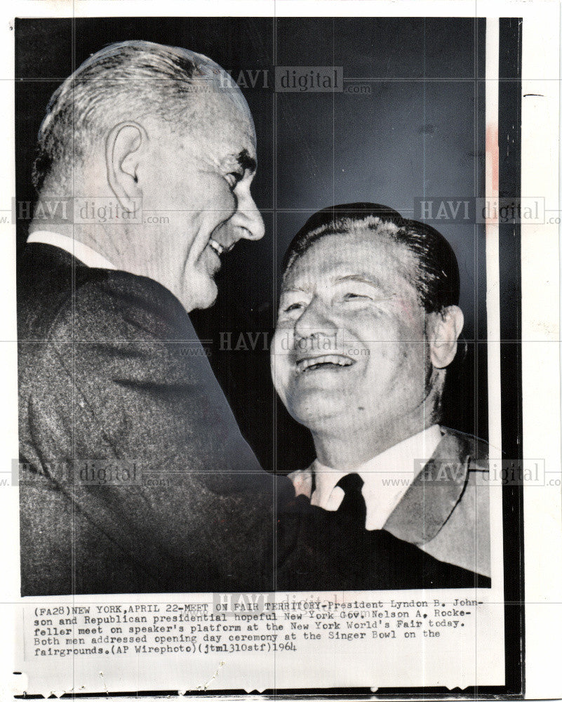 1964 Press Photo businessman, art collector, - Historic Images