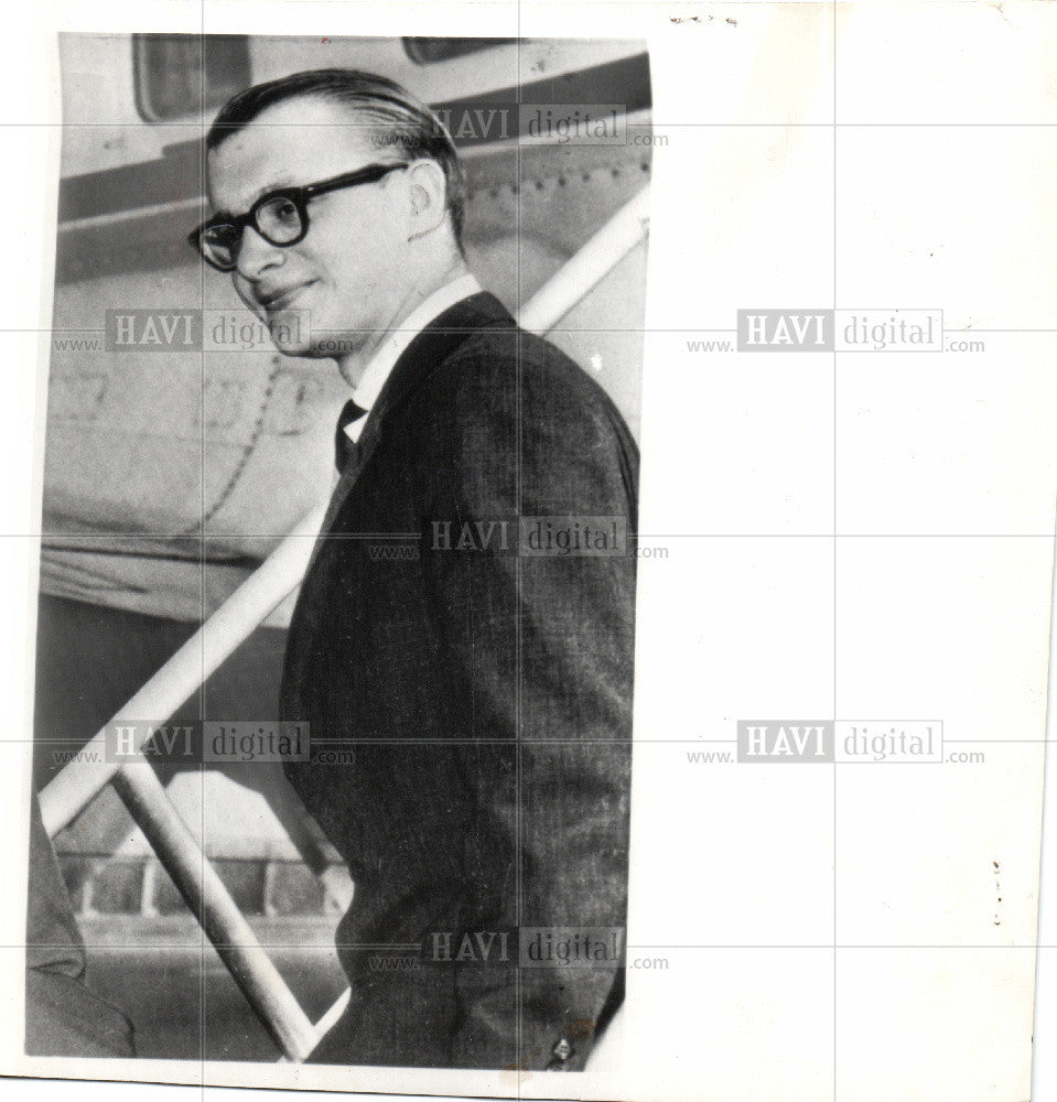 1961 Press Photo Michael Rockefeller New York - Historic Images