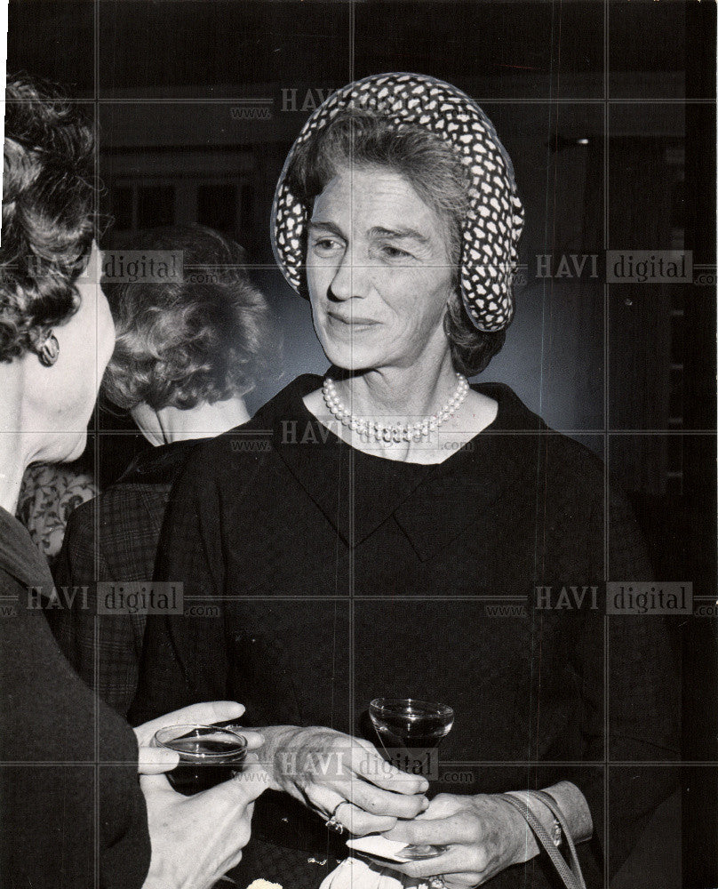 1966 Press Photo Mrs.Laurence Rockfeller - Historic Images