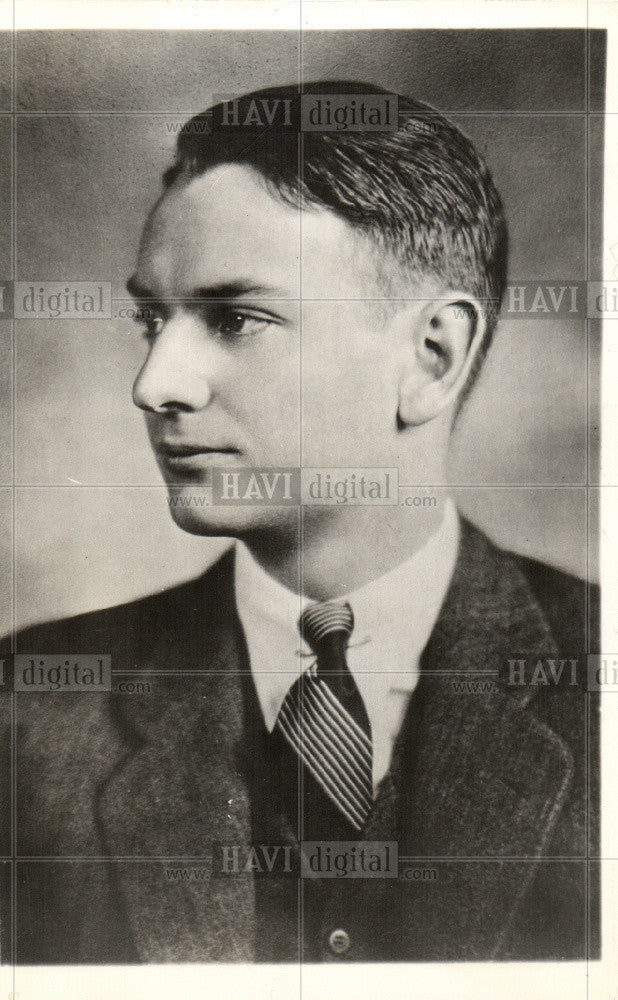 1935 Press Photo Laurance Spelman Rockefeller - Historic Images