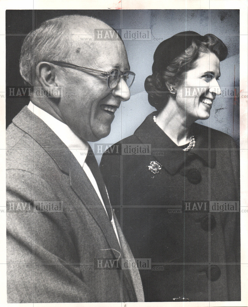 1961 Press Photo Harry L. Winston - Historic Images