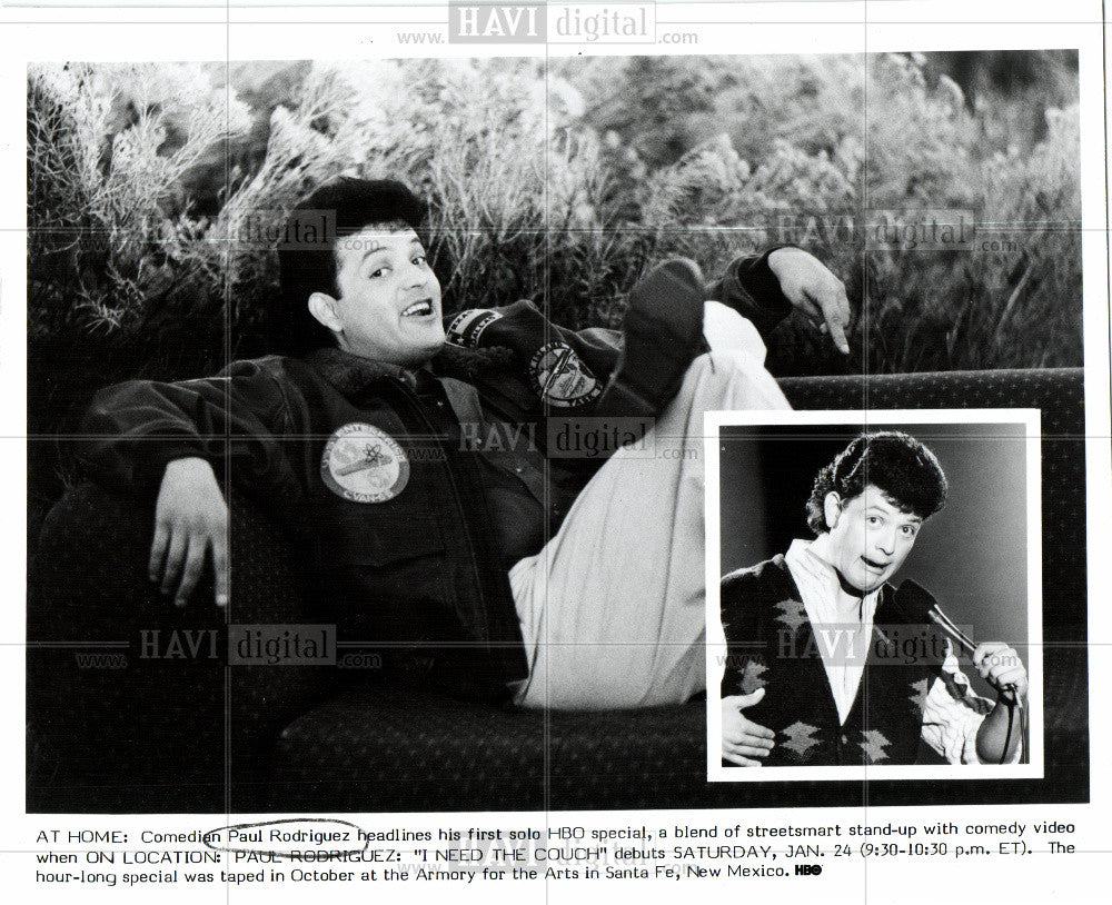 1997 Press Photo paul rodriguez,comedy,HBO - Historic Images