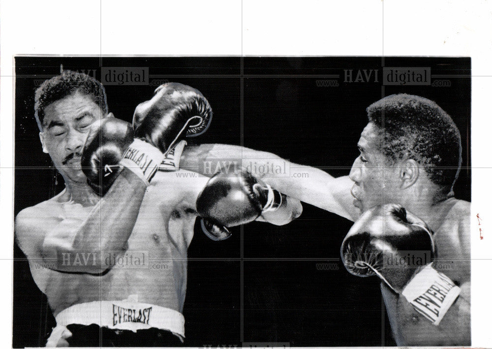 1983 Press Photo Luis Rodriguez  boxer - Historic Images