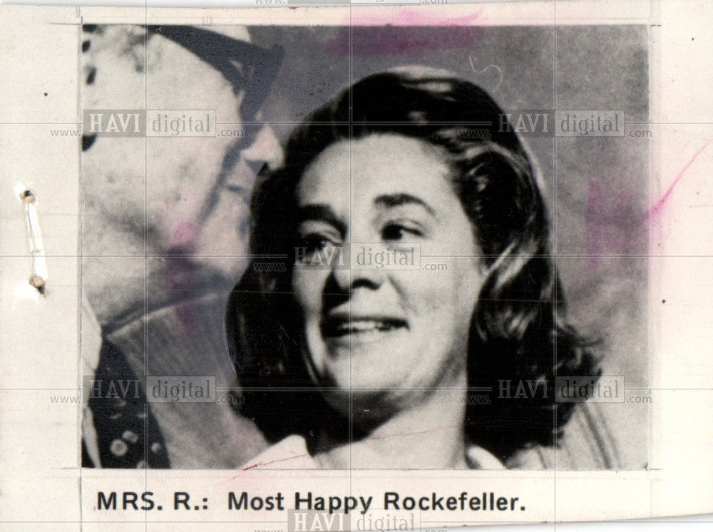 1974 Press Photo Most Happy Rocketeller - Historic Images