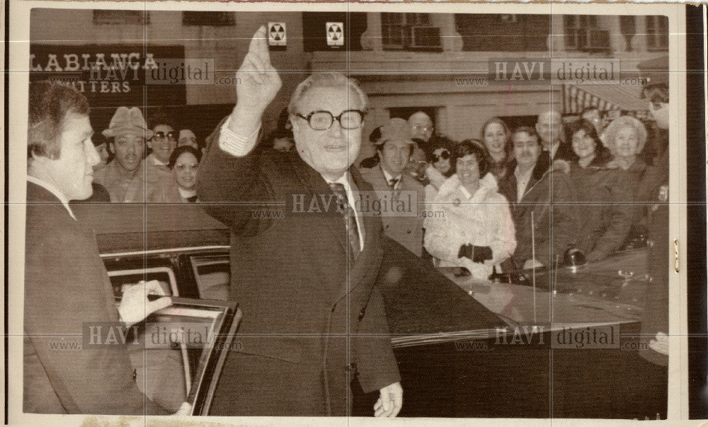 Press Photo Nelson Aldrich Rockefeller - Historic Images