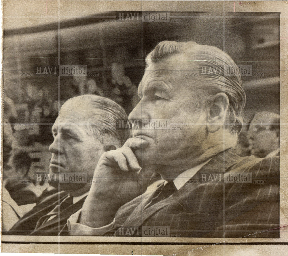 1969 Press Photo Nelson Rockefeller - Historic Images