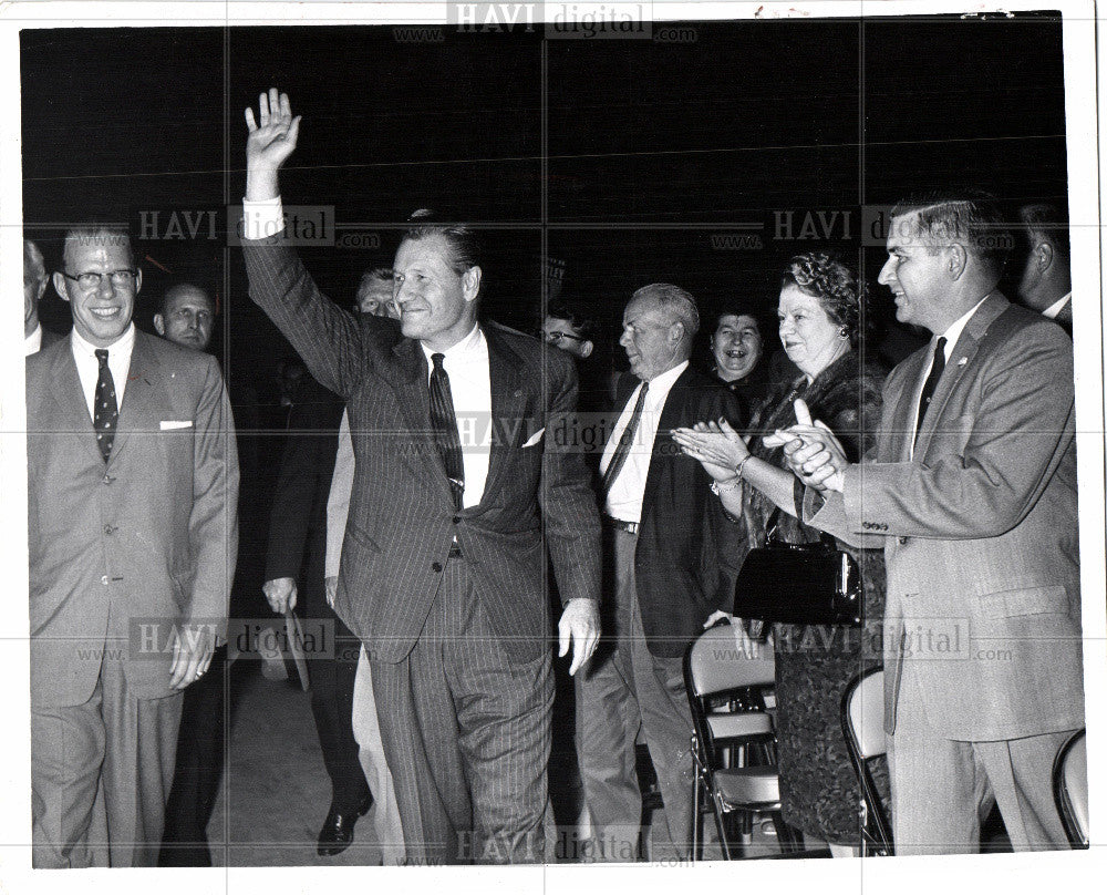 1960 Press Photo Nelson Rockefeller Governor - Historic Images