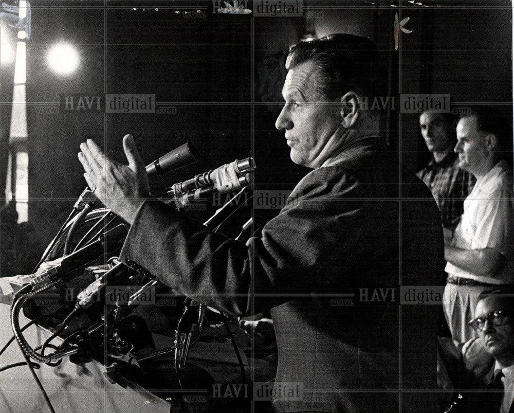 1961 Press Photo Nelson Rockefeller Vice President - Historic Images