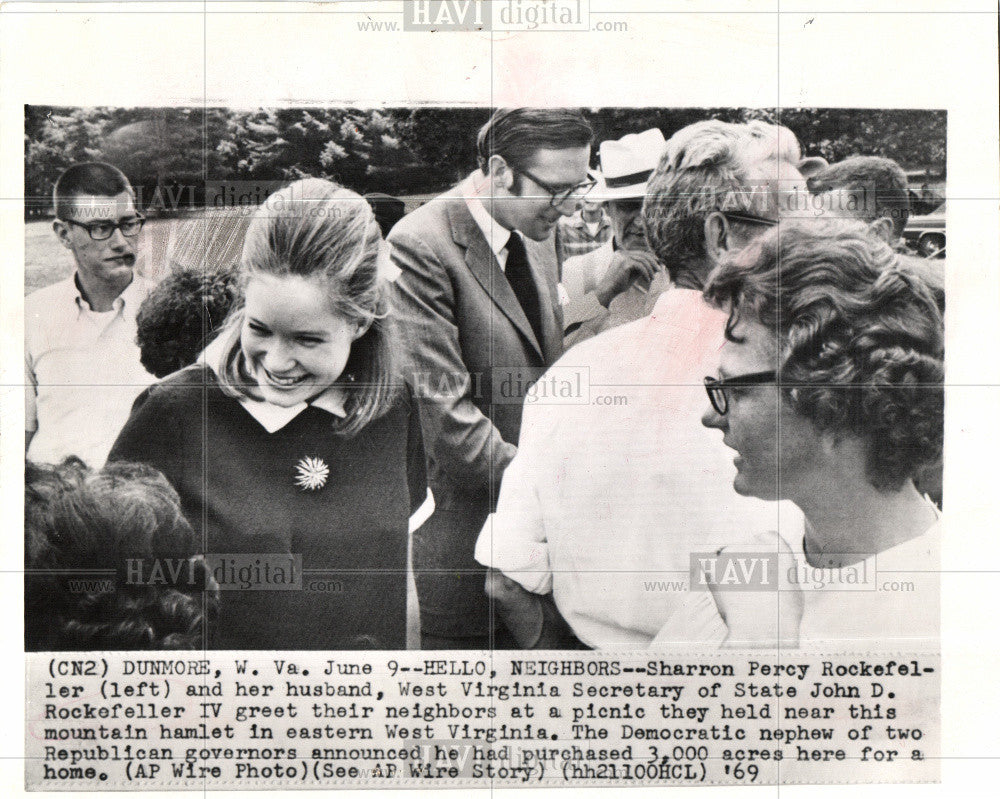 1977 Press Photo American oil magnate - Historic Images