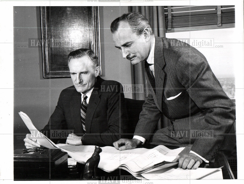 1958 Press Photo JOHN D ROCKEFELLER - Historic Images